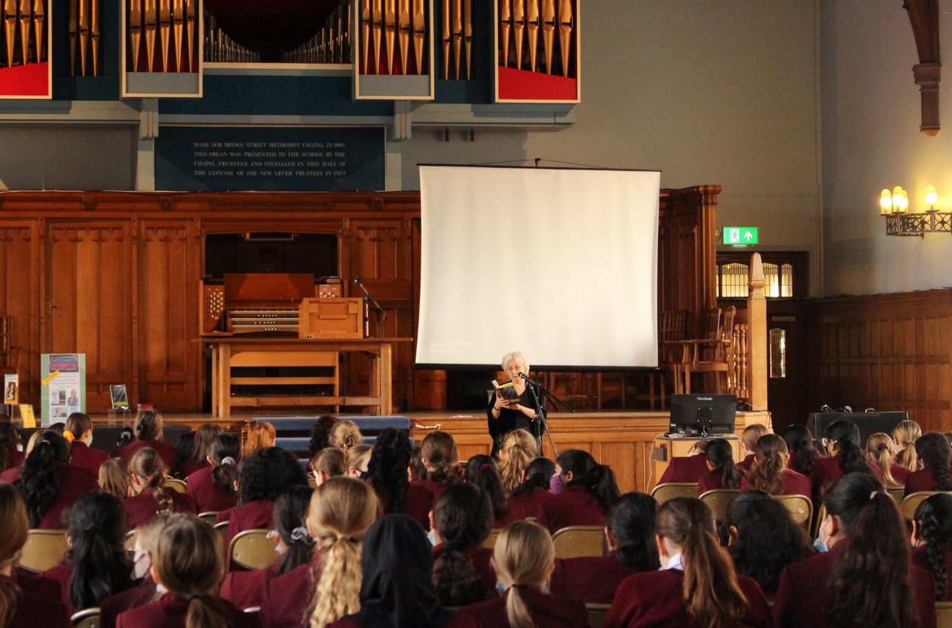 Anne Fine reading