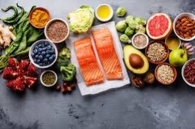 Salmon and foods