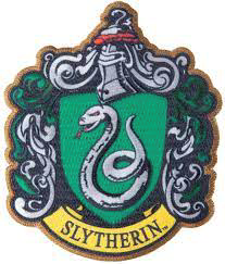 Slytherin are known for being ambitious, cunning, and resourceful.