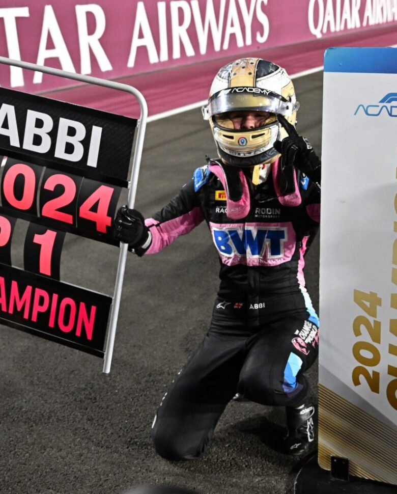 Abbi Pulling becomes the 2024 F1 Academy Champion.